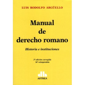 Manual de Derecho Romano