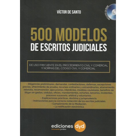 500 Modelos de Escritos Judiciales