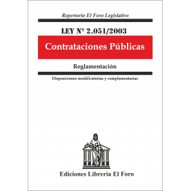 Ley Nº 2.051/2003 Contrataciones Públicas