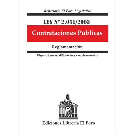 Ley Nº 2.051/2003 Contrataciones Públicas