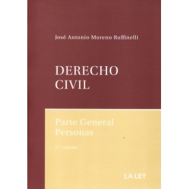 Derecho Civil; Parte General Personas