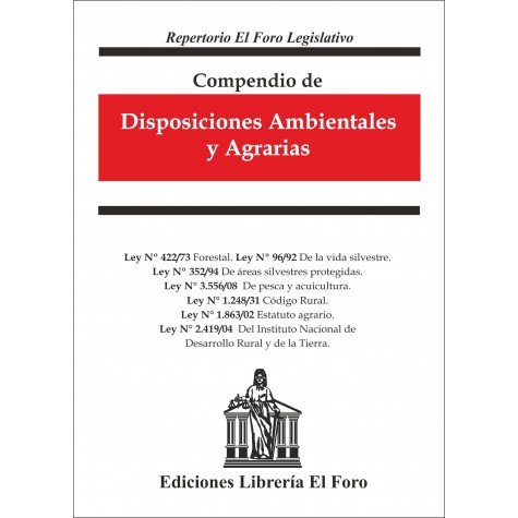 Disposiciones Ambientales y Agrarias