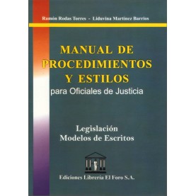 Manual de Procedimientos y Estilos para Oficiales de Justicia