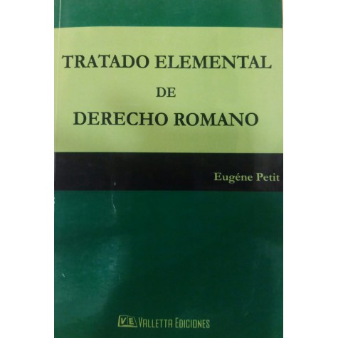 Tratado Elemental de Derecho Romano