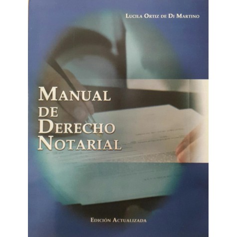 Manual de Derecho Notarial