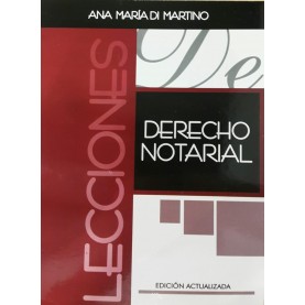 Lecciones de Derecho Notarial