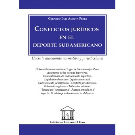 Conflictos jurídicos en el deporte sudamericano Conflictos jurídicos en el deporte sudamericano