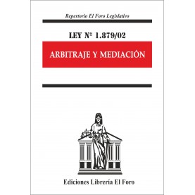 Ley Nº 1879/2002 de Arbitraje y Mediación