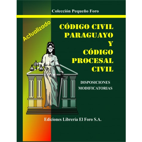 Código Civil Paraguayo y Código Procesal Civil (pequeño)