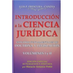 Introducción a la Ciencia Jurídica