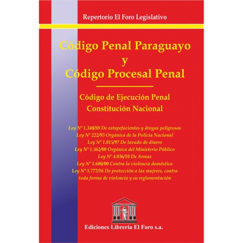 Código Penal Paraguayo y Código Procesal Penal