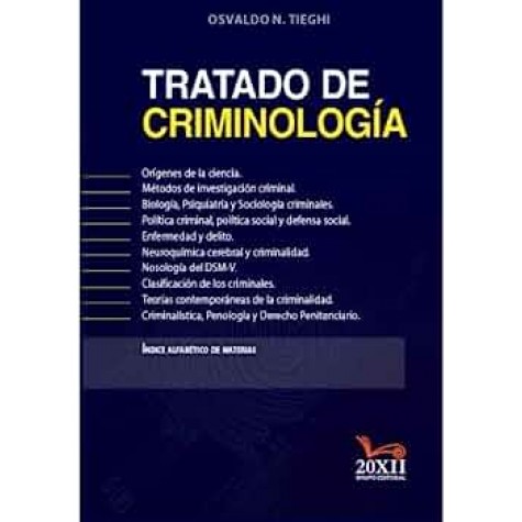 Tratado de Criminología 