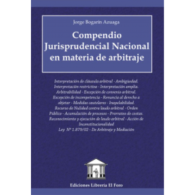 Compendio Jurisprudencial Nacional en materia de arbitraje