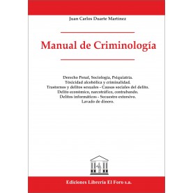 Manual de Criminología
